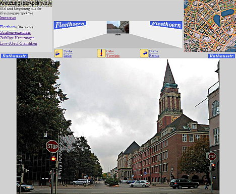 Kiel aus der Kreuzungsperspektive